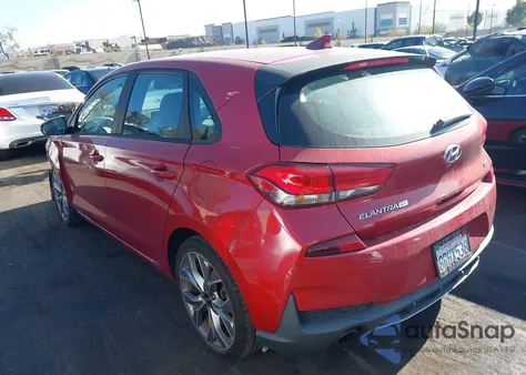 2020 Hyundai Elantra Gt N Line from USA, damaged, VIN KMHH55LC0LU139545